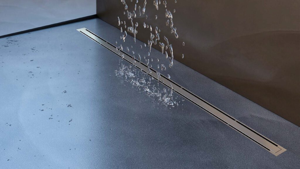 Shower floor drain SLIM LINE