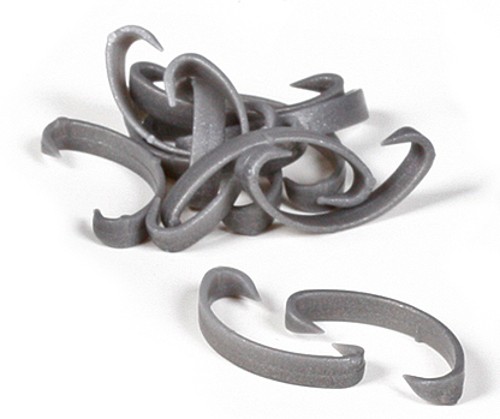 Insulation clamp - dark grey (100 pieces)