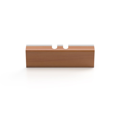 FOR-TOP Connecting and covering strip - Dark Cherry