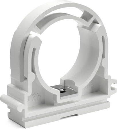 Clamp D 28 with frame and metallic nut (50 pieces)