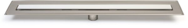 Stainless steel body 800 mm with ALU grid, without insulation and siphon, Aquarius