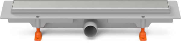 Linear. floor drain side outlet, D40, 550 mm, Klasik grid matt