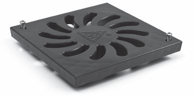 Plastic grid 250x250 SUN with safety screws