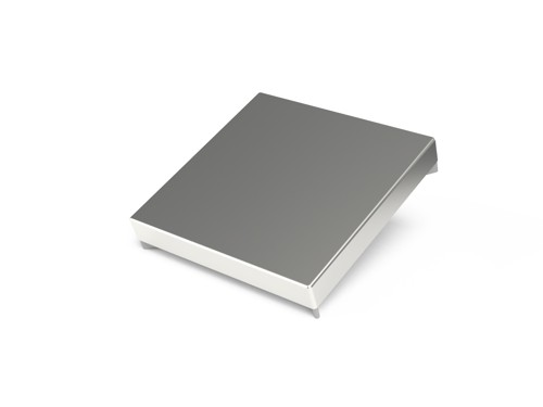 Bowl for steel with stainless steel frame 125x 125