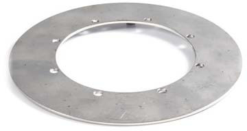Stainless steel clamp ring with nuts