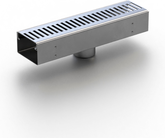 Bottom outlet Stainless steel Linear drain COVE