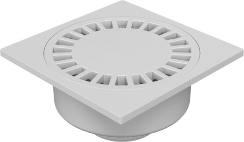 Floor drain with bottom outlet D75/110