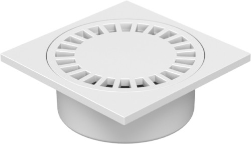 Floor drain with bottom outlet D50/55