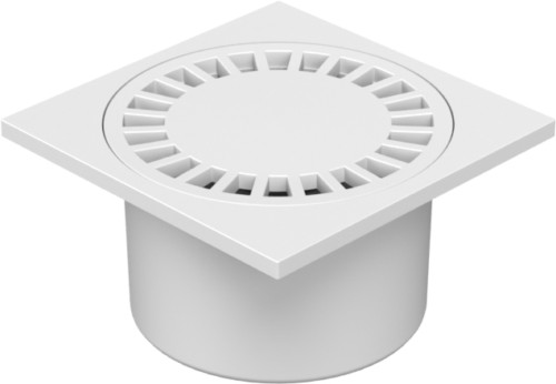 Floor drain with bottom outlet D50/84
