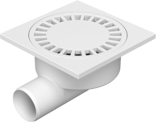 Floor drain with side outlet D50/95