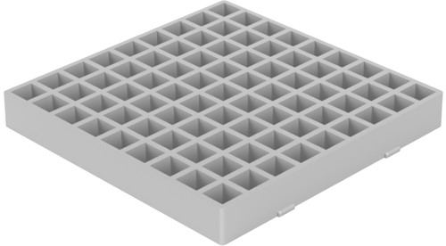Plastic grid grey for KV110, KV125