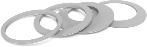 Plastic trim inserts - grey