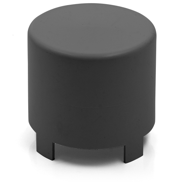 Anti-odour closing trap, high, black DN50/84, DN110