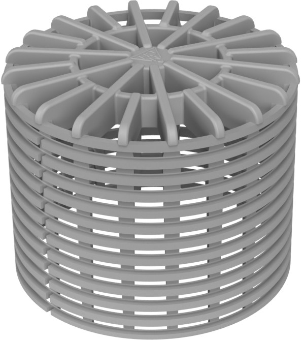 Inlet basket for terrace drain
