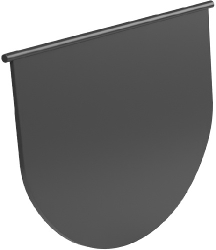 Anti-oudor flap for raiwater collector D 160