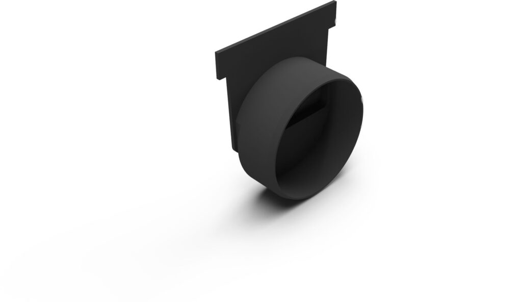 Side connecting D110 of the exterior gutter