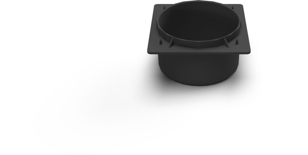 Bottom connecting D110 of the exterior gutter