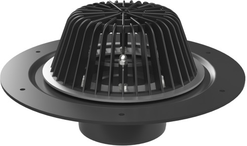 VORTEX gravity roof drain D125